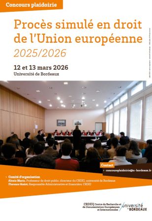 Concours de plaidoirie en droit de l'UE